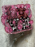 Cow  "LOVE" Badge Reel