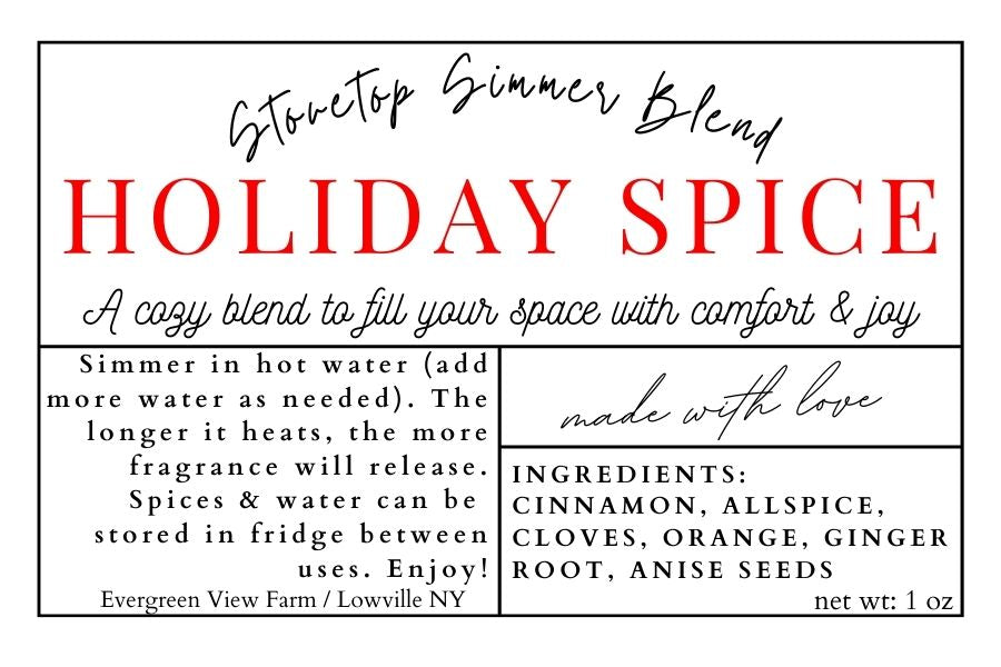 Fragrant Holiday Spice Simmer Pot