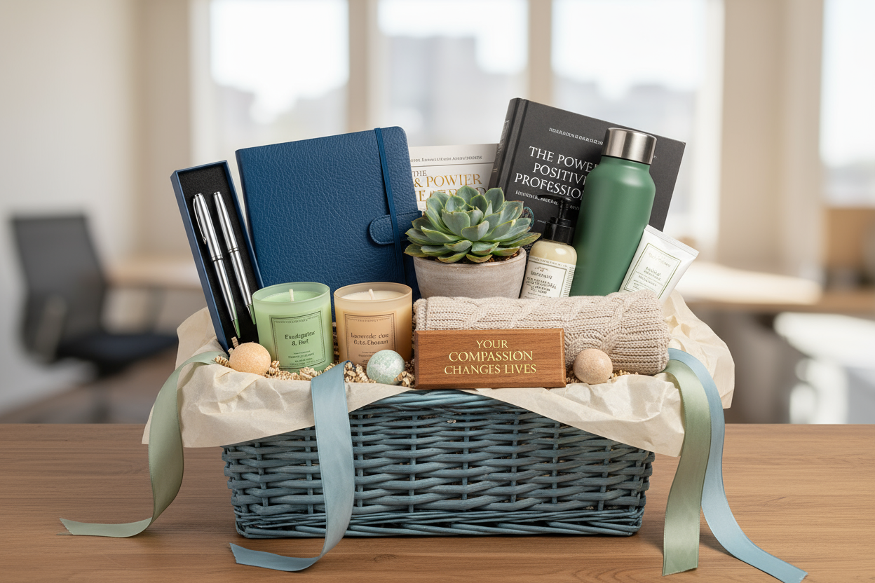 gift basket for case manager no food