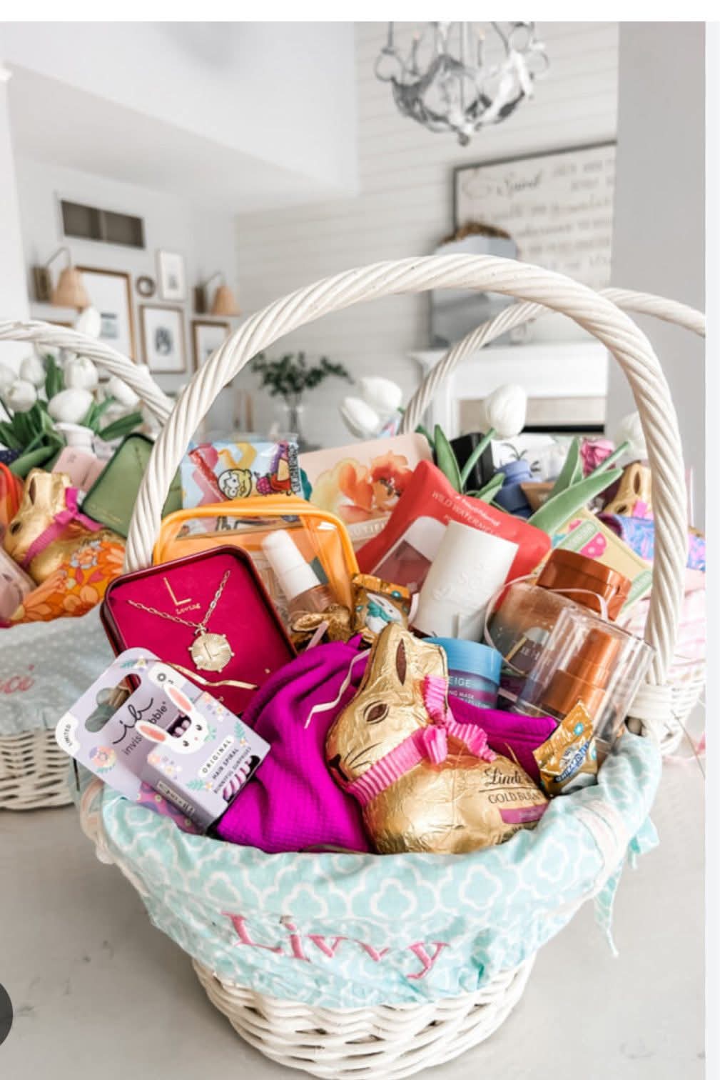 Custom Spring and Easter Basket - Child Medium