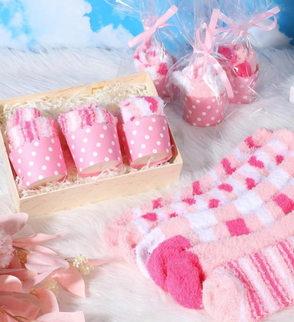 Cozy Cupcake Socks